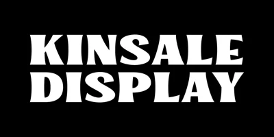 Kinsale Display Font