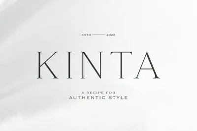 Kinta - Authentic Serif Free Download