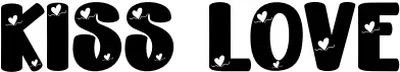 Kiss Love Font