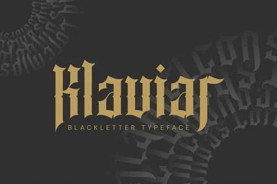 Klaviar Blackletter Font