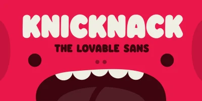 KNICKNACK Font