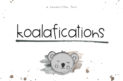 Koalafications - Handwritten Font Free Download