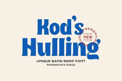 Kod's Hulling Rounded Sans Serif Font