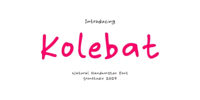 Kolebat Font