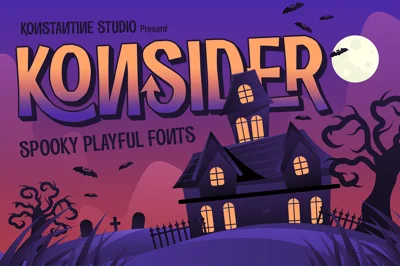 Konsider - Halloween Horror Fonts
