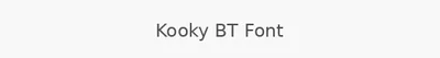 Kooky BT Font