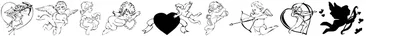 Kr Cupids Font