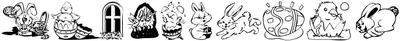 Kr Easter 2003 Font