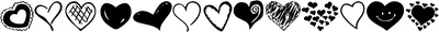 Kr Heartalicious Font