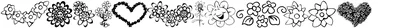 Kr Just The Flowers Font
