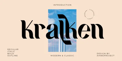 Kralken Font
