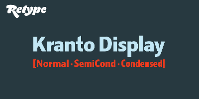 Kranto Display Font Free Download