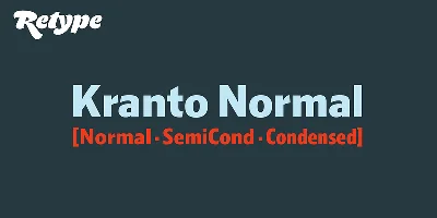 Kranto Normal Font
