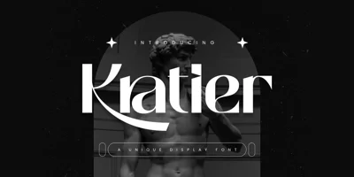 Kratier Font
