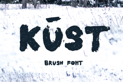 Kust Extended Brush Font