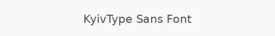 KyivType Sans Font