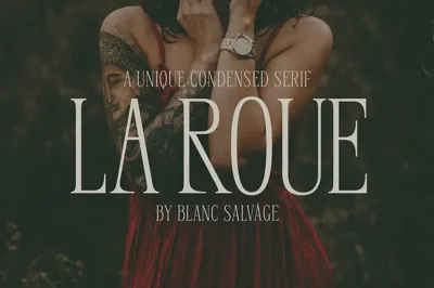 La Roue Elegant Condensed Serif Free Download