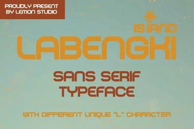 Labengki Island - Sans Bold Font