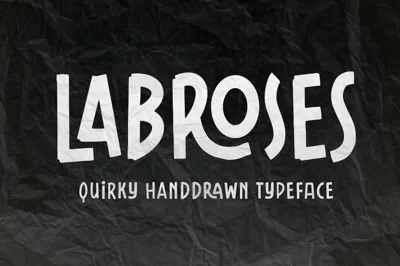 Labroses Quirky Typeface