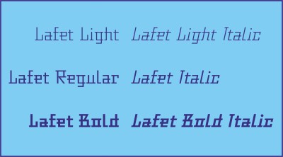 Lafet Font