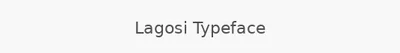 Lagosi Typeface