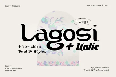 Lagosi Typeface