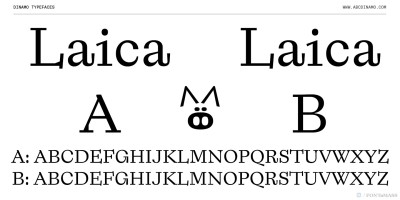 Laica A & Laica B Font