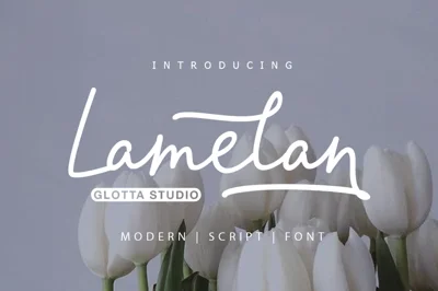 Lamelan Font