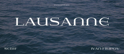 Lausanne Font