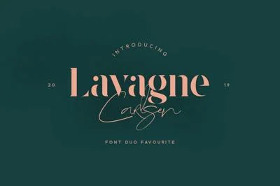 Lavagne Carlsen Type Font