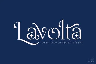 Lavolta - Decorative Font Family
