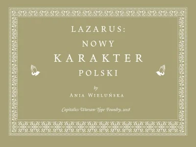 Lazarus Font
