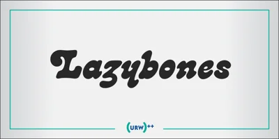 Lazybones Font