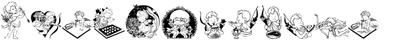Lcr Cutesy Cupid Font