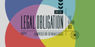 Legal Obligation Sans Serif Free Download