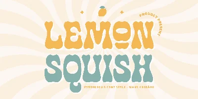 Lemon Squish Font