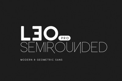 Leo SemiRounded Font