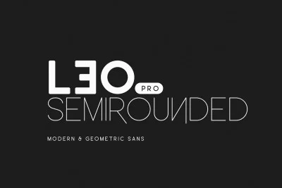 Leo SemiRounded Font