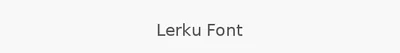 Lerku Font