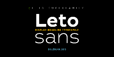 Leto Sans Free Download