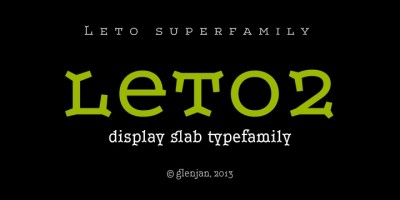 Leto Two Font