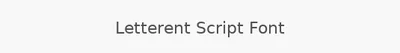 Letterent Script Font
