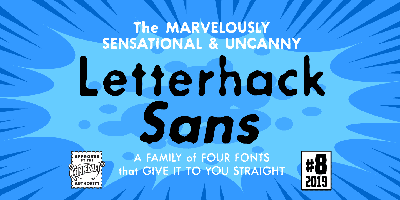 Letterhack Sans Free Download