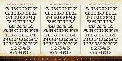 Letterhead Font