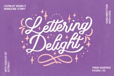 Lettering Delight (New Update!) Free Download