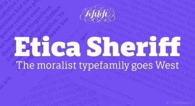 LFT Etica Sheriff Font