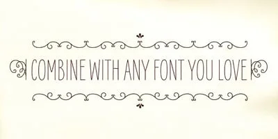 LiebeOrnaments Font