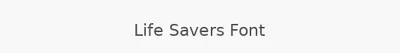Life Savers Font