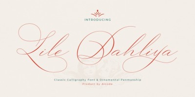 Lile Dahliya Font