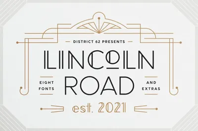 Lincoln Road Font Collection Free Download